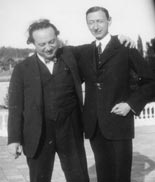Franz Werfel und Paul von Zsolnay
